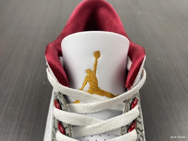 Rep 3 Retro CT8532-126 Red Cardinal Jordan 0822
